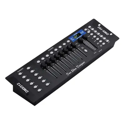 (black, US Plug) Dmx512 Light Controller Console Panel 192ch Programming Function Sound Activate