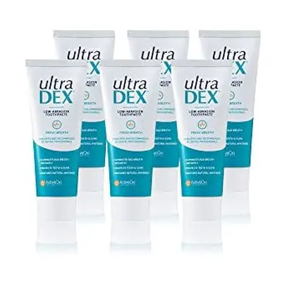 UltraDEX Low-Abrasion Toothpaste, Clinically Proven 12hr Bad Breath Treatment, Gentle & Non-Foam