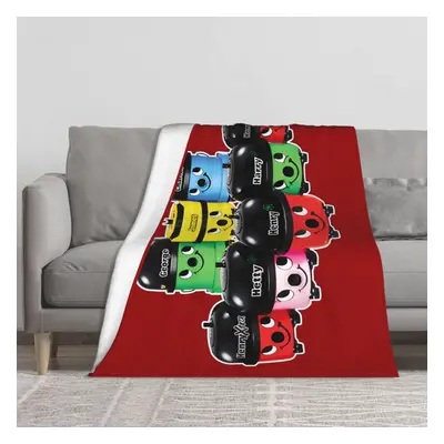 Fleece Throw Blanket Henry Hoover and Friends for Sofa Couch Kids x Inches