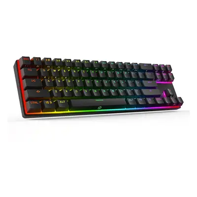 DREVO Calibur Key RGB Backlit Bluetooth 4.0 Mechanical Keyboard Wireless Blue Switch Black US La