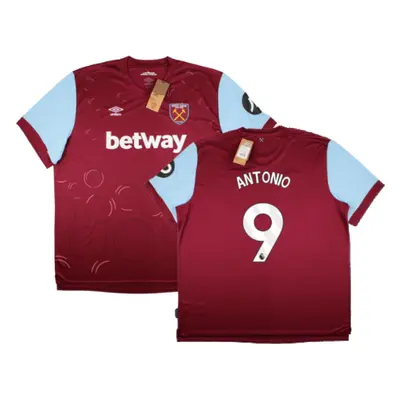 (XXL) West Ham United Home Shirt (ANTONIO 9)