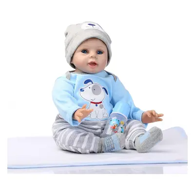 55cm Realistic Reborn Baby Newborn Doll Toddler Full Silicone Soft Body