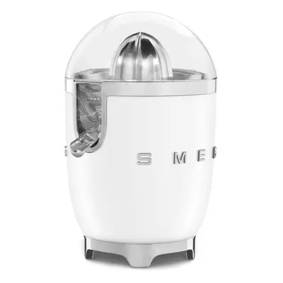 Smeg CJF11WHUK Citrus Juicer, Aluminium, 70W, White