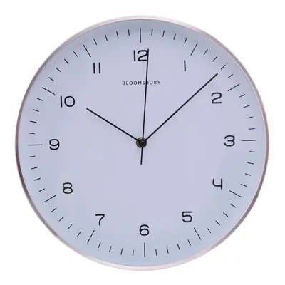 Premier Housewares Elko Round Copper Finish Wall Clock