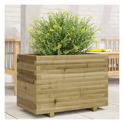 vidaXL Garden Planter 70x40x49.5 cm Impregnated Wood Pine