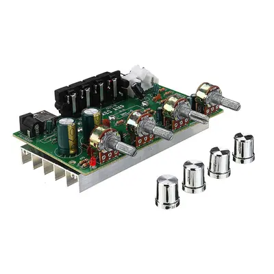 (Silver) Power Amplifier Board 2.0 Channel Balanced Sound Adjustment Small Power Amplifier Audio