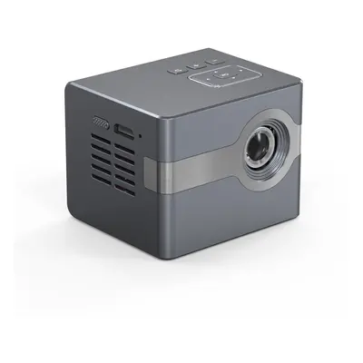 Mini DLP LED Projector 50ANSI Lumens 1080P Supported 120-Inch Size Multimedia Compatibility Mini