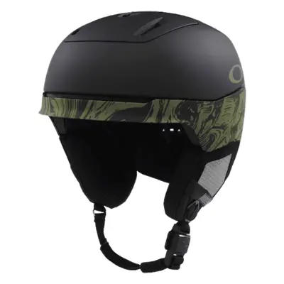 Oakley MOD Ski Helmet - Matte Black / Dark Brush Swirl