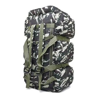 (03#Camouflage) 90L Large Capacity Men&#39;s Military Tactical Backpack Waterproof Oxford Hiking