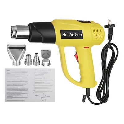 2000W Hot Air Heat Display Hot Air Gun Kit Electric Heat Guns With Nozzles Stepless Speed Regula