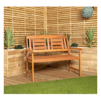 Hawkshead Seater Outdoor Wooden Garden Patio Bench