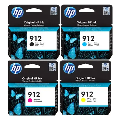 HP Set of Original Ink Cartridges for HP OfficeJet Pro 8010, 8012, 8014, 8015, 8020, 8022, 8023,