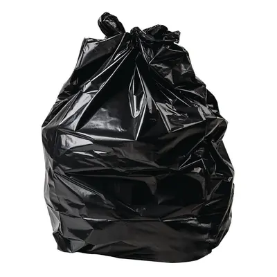 Jantex Large Extra Heavy Duty Black Bin Bags 120Ltr (Pack of 100) - [CD508]