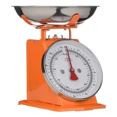 Premier Housewares Orange Standing Kitchen Scale - 5kg