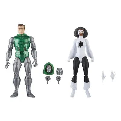 Marvel Legends Series Captain vs. Doctor Doom Avengers 60th Anniversary Collectible 6-Inch Actio