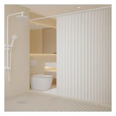 (beige, 180x180cm) 1pc Folding Curtain Series Shower Curtain Suitable Waterproof Shower Curtains