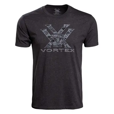 Vortex Optics Logo Short Sleeve T-Shirts (Charcoal Heather Camo Mediu