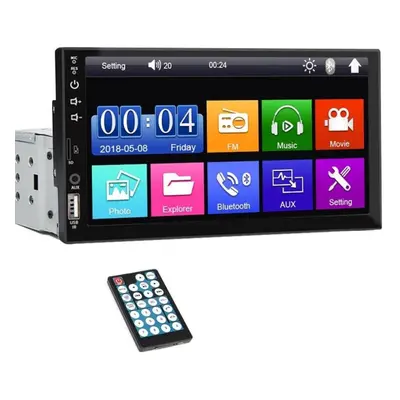 (Type 3) Car Radio Din Mp5 Player Inch Touch Screen Multimedia Fm Aux Input Bluetooth Usb Mirror