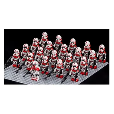 (Style A 21pcs) 21Pcs Fit Lego Star Wars Empire Storm Trooper Minifigures Kids Toys