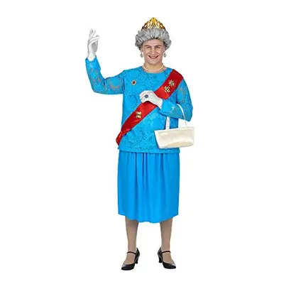 85864 Adult Queen Costume, Blue