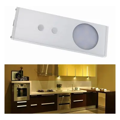 (Natural Color) 1.8W LED IR Infrared Motion Cabinet Light Sensor Night Lamp Warm White/White DC1