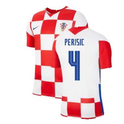 (S) Croatia Home Nike Football Shirt (PERISIC 4)