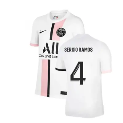 (SB) PSG Away Shirt (Kids) (SERGIO RAMOS 4)