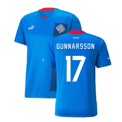 (M) Iceland Home Shirt (GUNNARSSON 17)