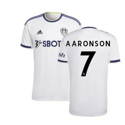 (L) Leeds United Home Shirt (AARONSON 7)