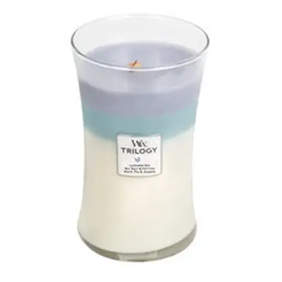 WoodWick - Calming Retreat Trilogy Vase (Peaceful Refuge) - Scented Candle 275.0g