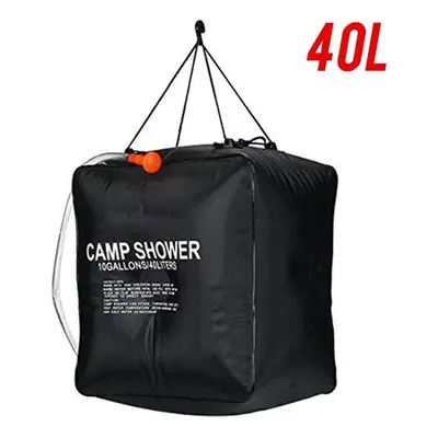 Shower Bag Portable Folding Solar Heated Waterproof Outdoor Camping Travel Hiking Hand Water Bag