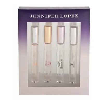 J Lo Pcs Rollerball Collection Set: Glow Ml Edt + Miami Glow Ml Edt + Love And Glamour Ml Edp + 