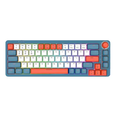 (Yellow Switch) Custom Mechanical Gaming Keyboard Keys RGB Switch Hot Swappable With Rotate Butt