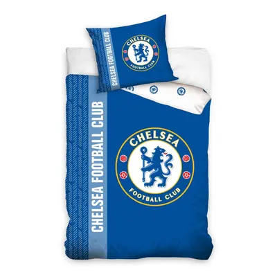 Chelsea FC Single Cotton Duvet Cover and Pillowcase Set - European Size