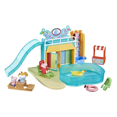 Peppa Pig Toys Peppa's Waterpark Playset Peppa Pig Playset with Peppa Pig Figures Preschool Toys