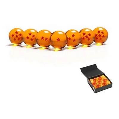 Jingyi Crystal Set Of 7Pcs 4Cm Dragon Ball Stars Balls Collection Toy Earthy