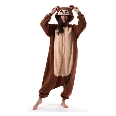 Beauty Shine Adult Unisex Animal Costume Halloween Christmas Cosplay Plush Pajama Onesie (Small 