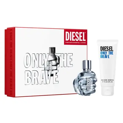 Diesel Only The Brave Gift Set 50ml EDT Spray + 75ml Shower Gel