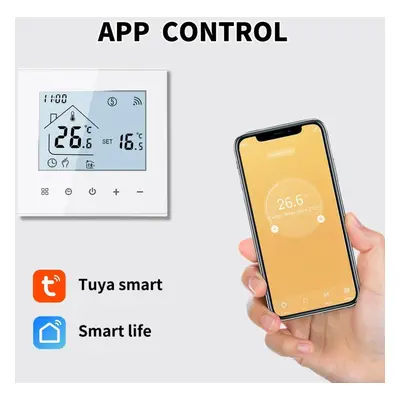 (black, for electric heating) Smart Thermostat For Electric Floor Heating 16a Lcd Touch Screen T