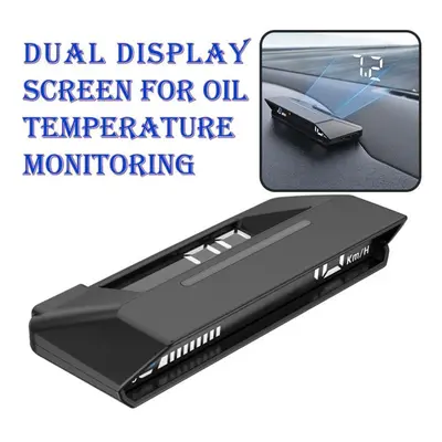 Universal Car Hud Head Up Display Digital Obd Speedometer Overspeed Alarm System