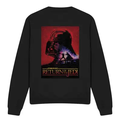 (L, Black) Star Wars Unisex Adult Return Of The Jedi Block Sweatshirt