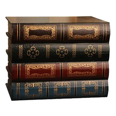 European Retro Fake Book Shape Storage Box Ornaments Office Decoration Secret Item Organizer Hou