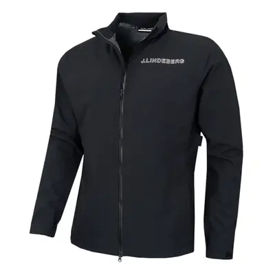 (XXL, Black) J.Lindeberg Mens Bridge Padded Waterproof Golf Rain Jacket