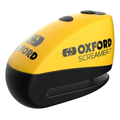 Oxford Screamer7 Alarm Disc Lock Yellow / Black