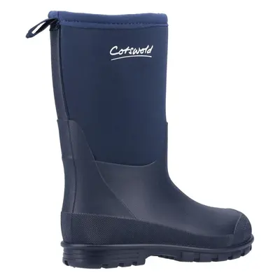 Cotswold Hilly Neoprene Wellington Boot Navy