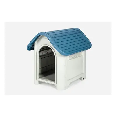 (Dog Kennel without Safety Door) Pets Instinct Durable Plastic Dog House Dog Kennel with Ventila