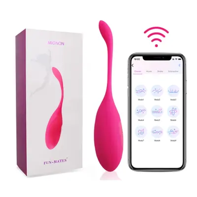 Chronus Vibrator, Kegel Balls for Women, Wireless APP Control Vibrator, Gifts for Women, Pink