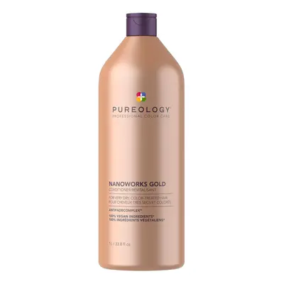 Nanoworks Gold, Conditioner, For Dull, Dry, Colour-Treated Hair, Restores And Strengthens Hair, 