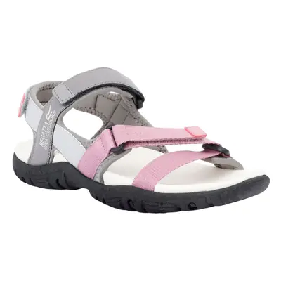 (7 UK, Grey/Lilac) Regatta Womens/Ladies Santa Clara II Sandals