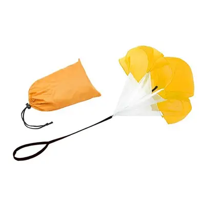 (Orange) Speed Parachute Strength Training Exercise Tool Equipment Umbrella Soccer Football Outd